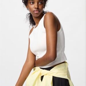 Uniqlo Ribbed Cropped Bra Top